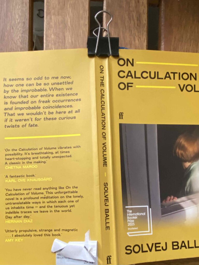 On The Calculation Of Volume Book 1, by Solvej Balle