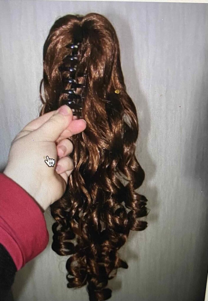 Tight curls ringlets hair style