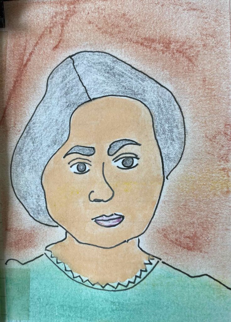 Nellie Dean, sometimes called Ellen. Housekeeper, domestic helper in Wuthering Heights