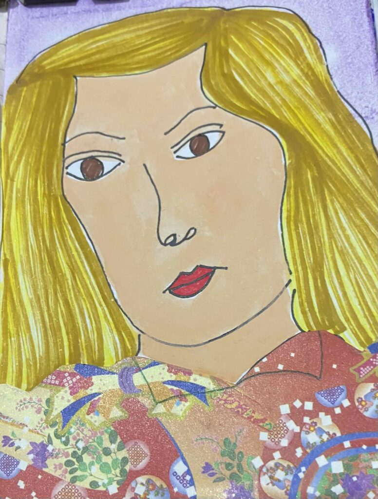 fan art of Clarice Lispector.