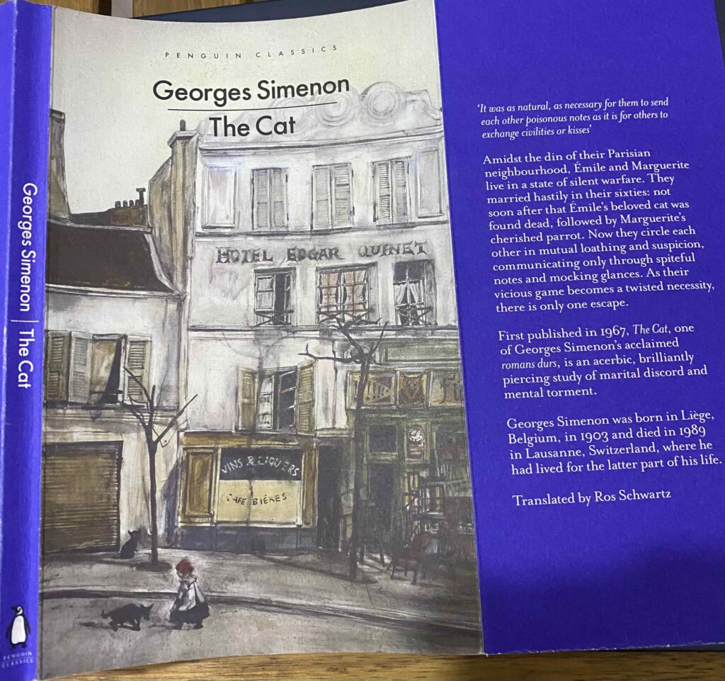 The Cat by Georges Simenon.