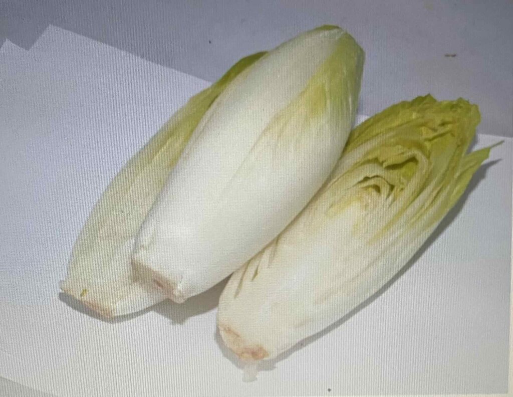 Emile Bouin may eat chicory (vegetable). (The Cat, by Georges Simenon)