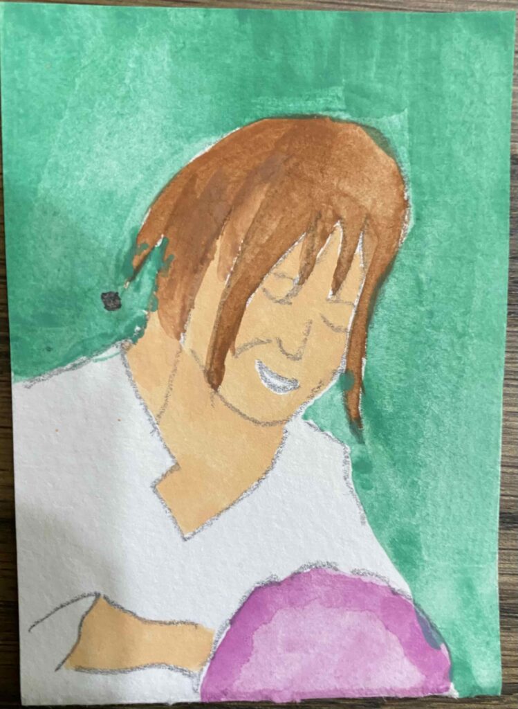 #100tinytreasures Woman prepares food