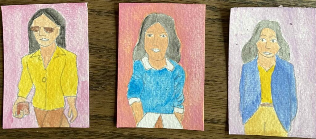 After painting photos for #100tinytreasures