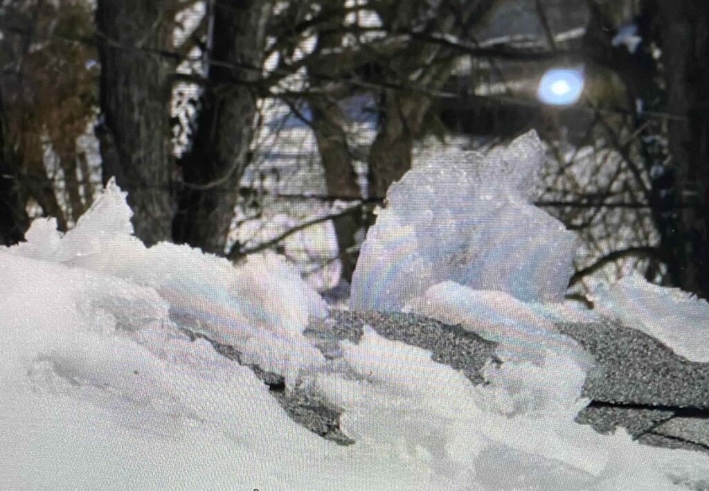 Snow blizzard
