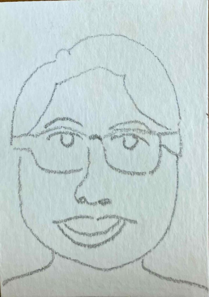 Nuraliah Norasid, pic before painting