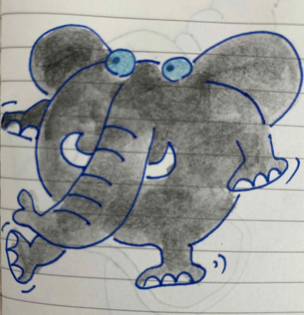 A to Z series challenge , E for elephant